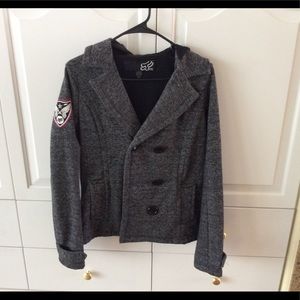 Fox gray tweed jacket size S